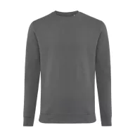   Bluza la baza gatului, Unisex, iqoniq, 2401E13499, Bumbac, Gri anthracite, S