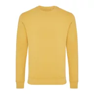   Bluza la baza gatului, Unisex, iqoniq, 2401E13504, Bumbac, Galben ochre, L