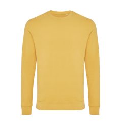   Bluza la baza gatului, Unisex, iqoniq, 2401E13506, Bumbac, Galben ochre, S