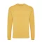 Bluza la baza gatului, Unisex, iqoniq, 2401E13506, Bumbac, Galben ochre, S