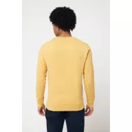   Bluza unisex, 2509E17262, iqoniq, 65.5x43.5x1 cm, Bumbac, Galben ochre, XXS