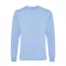 Bluza la baza gatului, Unisex, iqoniq, 2401E13513, Bumbac, Albastru sky, S