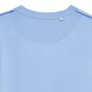 Bluza la baza gatului, Unisex, iqoniq, 2401E13513, Bumbac, Albastru sky, S