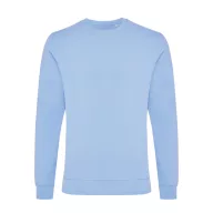   Bluza la baza gatului, Unisex, iqoniq, 2401E13515, Bumbac, Albastru sky, XS