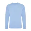 Bluza la baza gatului, Unisex, iqoniq, 2401E13515, Bumbac, Albastru sky, XS