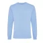 Bluza unisex, 2509E17265, iqoniq, 65.5x43.5x1 cm, Bumbac, Albastru sky, XXS