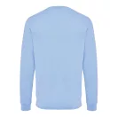 Bluza unisex, 2509E17265, iqoniq, 65.5x43.5x1 cm, Bumbac, Albastru sky, XXS