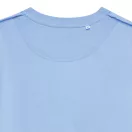 Bluza unisex, 2509E17265, iqoniq, 65.5x43.5x1 cm, Bumbac, Albastru sky, XXS