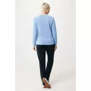 Bluza unisex, 2509E17265, iqoniq, 65.5x43.5x1 cm, Bumbac, Albastru sky, XXS