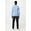 Bluza unisex, 2509E17265, iqoniq, 65.5x43.5x1 cm, Bumbac, Albastru sky, XXS