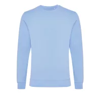   Bluza la baza gatului, Unisex, iqoniq, 2401E13517, Bumbac, Albastru sky, 3XL
