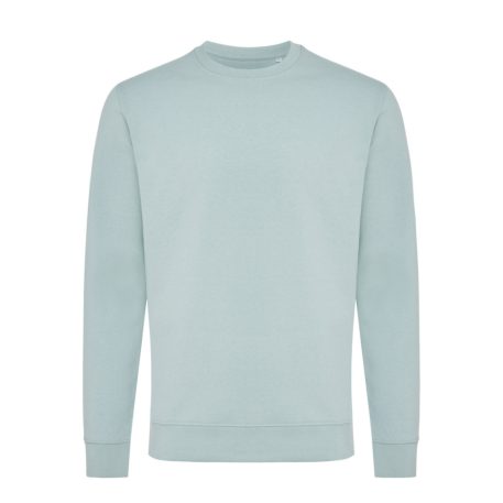 Bluza la baza gatului, Unisex, iqoniq, 2401E13520, Bumbac, Verde ice, S