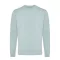 Bluza la baza gatului, Unisex, iqoniq, 2401E13524, Bumbac, Verde ice, 3XL