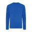 Bluza la baza gatului, Unisex, iqoniq, 2401E13526, Bumbac, Albastru royal, M