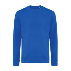   Bluza la baza gatului, Unisex, iqoniq, 2401E13529, Bumbac, Albastru royal, XS