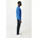 Bluza unisex, 2509E17264, iqoniq, 65.5x43.5x1 cm, Bumbac, Albastru royal, XXS