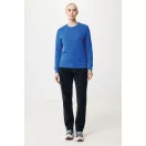 Bluza unisex, 2509E17264, iqoniq, 65.5x43.5x1 cm, Bumbac, Albastru royal, XXS
