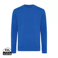   Bluza la baza gatului, Unisex, iqoniq, 2401E13531, Bumbac, Albastru royal, 3XL