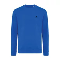   Bluza la baza gatului, Unisex, iqoniq, 2401E13531, Bumbac, Albastru royal, 3XL