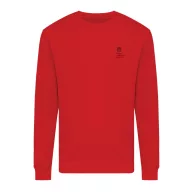   Bluza la baza gatului, Unisex, iqoniq, 2401E13533, Bumbac, Rosu, M