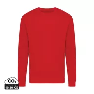   Bluza la baza gatului, Unisex, iqoniq, 2401E13534, Bumbac, Rosu, S