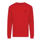 Bluza la baza gatului, Unisex, iqoniq, 2401E13535, Bumbac, Rosu, XL