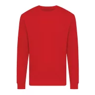   Bluza unisex, 2509E17263, iqoniq, 65.5x43.5x1 cm, Bumbac, Rosu, XXS