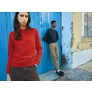 Bluza unisex, 2509E17263, iqoniq, 65.5x43.5x1 cm, Bumbac, Rosu, XXS