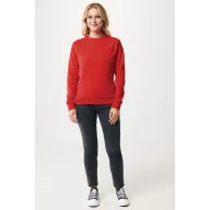   Bluza unisex, 2509E17263, iqoniq, 65.5x43.5x1 cm, Bumbac, Rosu, XXS