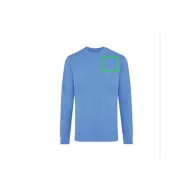   Bluza la baza gatului, Unisex, iqoniq, 2401E13540, Bumbac, Gri heather, 5XL