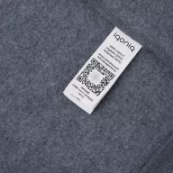   Bluza la baza gatului, 42FEB233039, Iqoniq Denali, Bumbac, Unisex, Albastru Navy, L