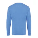 Bluza la baza gatului, Unisex, iqoniq, 2401E13544, Bumbac, Albastru heather, M