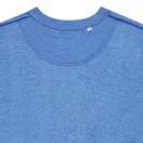 Bluza la baza gatului, Unisex, iqoniq, 2401E13546, Bumbac, Albastru heather, XL