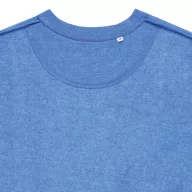   Bluza la baza gatului, Unisex, iqoniq, 2401E13546, Bumbac, Albastru heather, XL