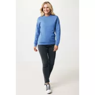   Bluza unisex, 2509E17067, iqoniq, 65.5x43.5x1 cm, Bumbac, Albastru heather, XXS