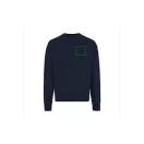 Bluza la baza gatului, 42FEB233171, Iqoniq Kruger, Bumbac, Unisex, Albastru Navy, XS
