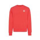 Bluza la baza gatului, 42FEB233185, Iqoniq Kruger, Bumbac, Unisex, Rosu, S