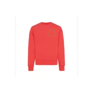   Bluza la baza gatului, 42FEB233190, Iqoniq Kruger, Bumbac, Unisex, Rosu, 3XL