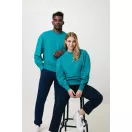Bluza la baza gatului, 42FEB233191, Iqoniq Kruger, Bumbac, Unisex, Albastru Verdigris, L