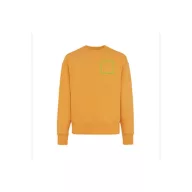   Bluza la baza gatului, 42FEB233179, Iqoniq Kruger, Bumbac, Unisex, Portocaliu, XS