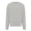 Bluza cu maneca lunga, la baza gatului, Casual, Unisex, iqoniq, 2410E21385, Bumbac, Gri, M