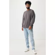 Bluza Unisex, 2502E10701, iqoniq, Bumbac, Gri antracit, XL