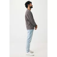 Bluza Unisex, 2502E10701, iqoniq, Bumbac, Gri antracit, XL
