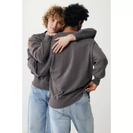 Bluza Unisex, 2502E10701, iqoniq, Bumbac, Gri antracit, XL