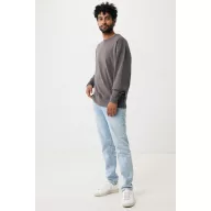 Bluza Unisex, 2502E10704, iqoniq, Bumbac, Gri antracit, XXS