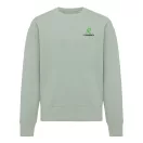 Bluza unisex, 2509E17128, iqoniq, 79.5x73x1 cm, Bumbac, Verde ice, 3XL
