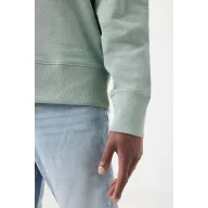   Bluza unisex, 2509E17128, iqoniq, 79.5x73x1 cm, Bumbac, Verde ice, 3XL