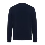   Bluza la baza gatului, Unisex, iqoniq, 2401E13559, Bumbac, Albastru navy, 4XL