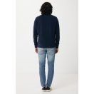 Bluza la baza gatului, Unisex, iqoniq, 2401E13561, Bumbac, Albastru navy, L