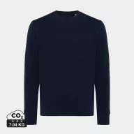   Bluza la baza gatului, Unisex, iqoniq, 2401E13565, Bumbac, Albastru navy, XS